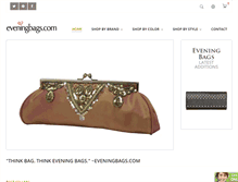 Tablet Screenshot of eveningbags.com